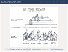 Tablet Screenshot of cartoonchurch.com